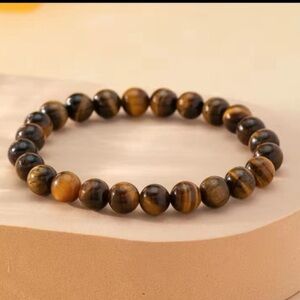 Tiger Eye Beads Bracelet​